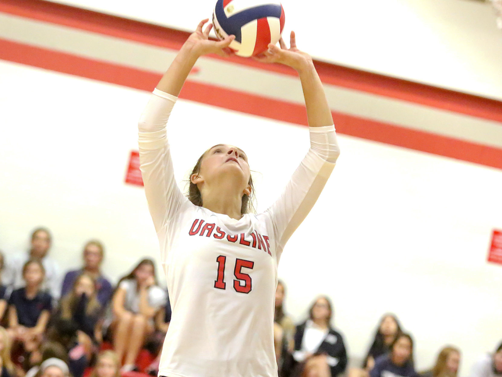 Ursuline vs. Visitation volleyball